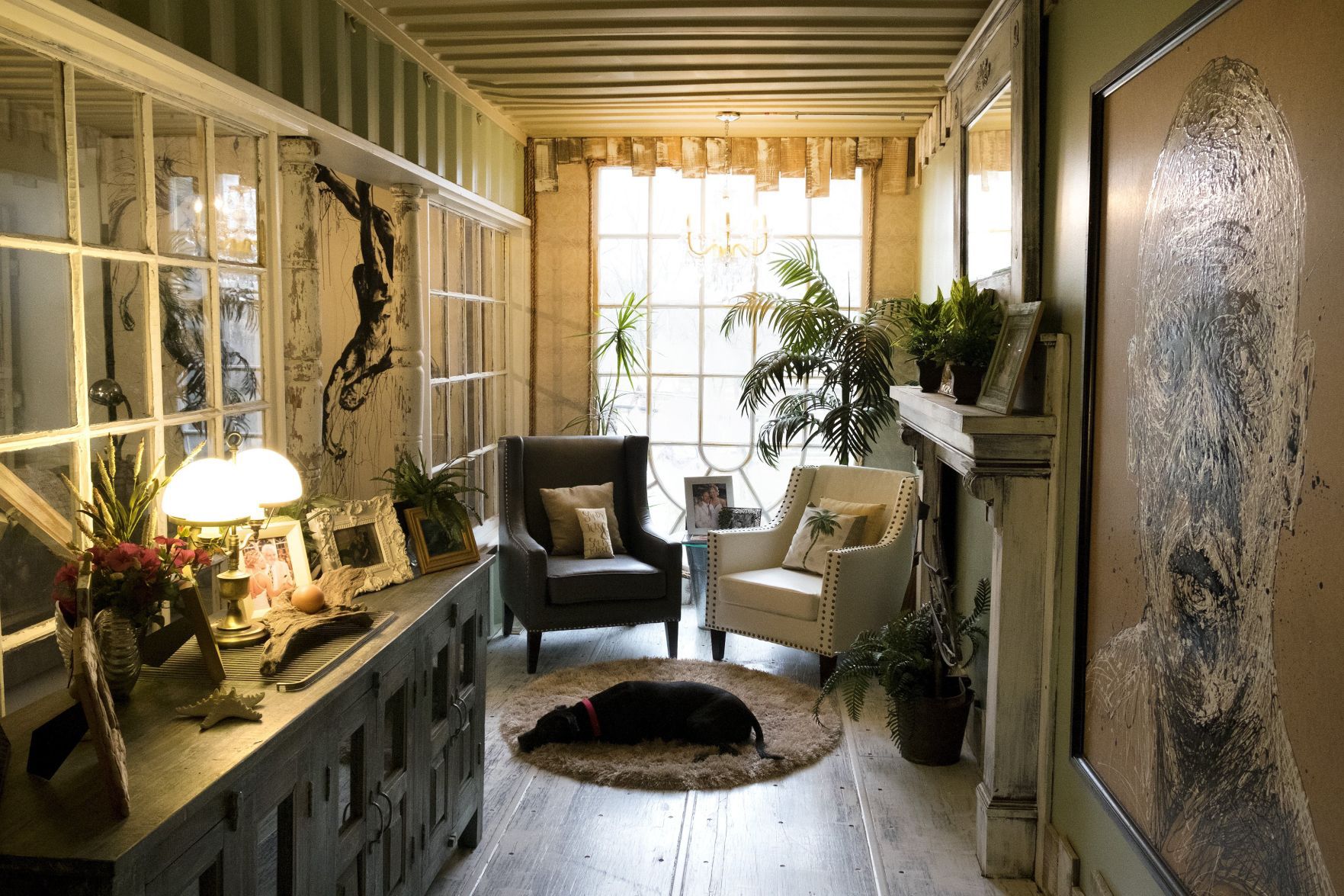 Smithey home built from shipping containers